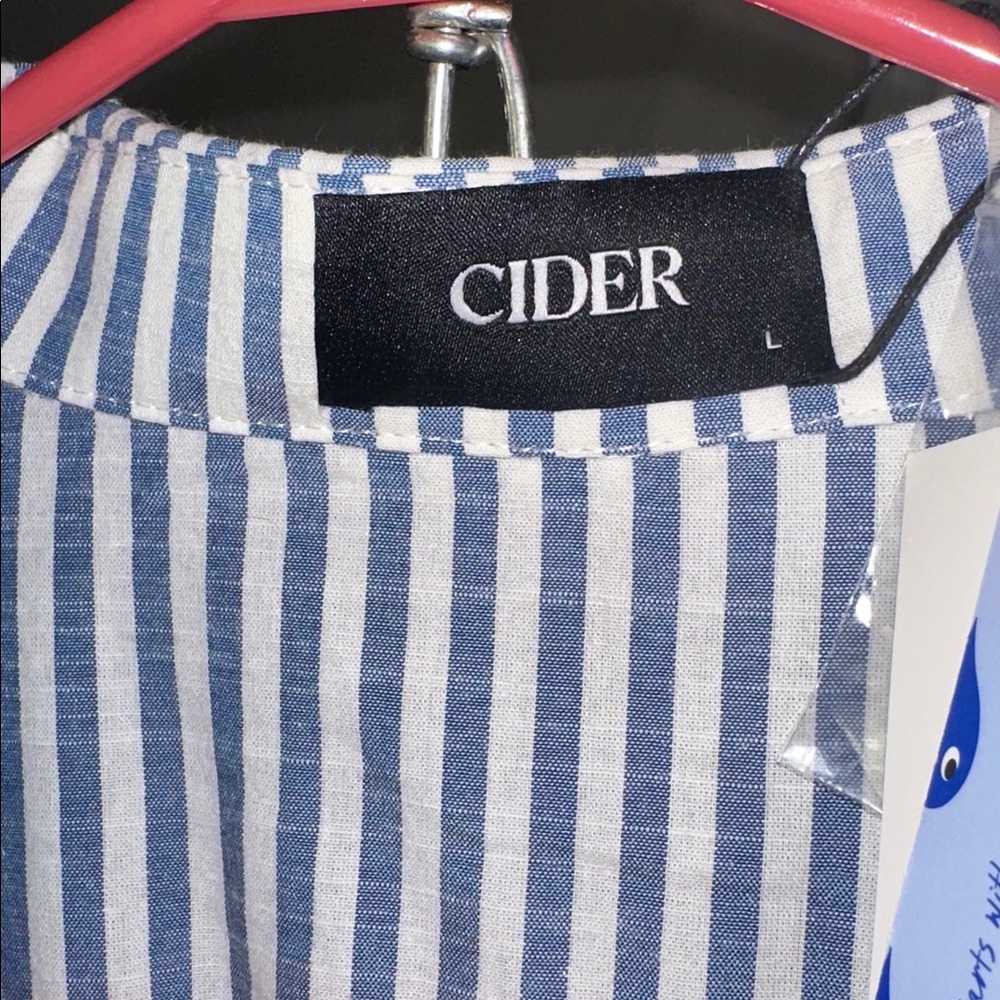 Cider Blue and White Striped Dress 💙 NWT - Picture 3 of 6